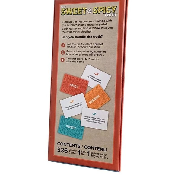 The Sweet and Spicy Truth Adult Card Game NIB - Picture 6 of 6